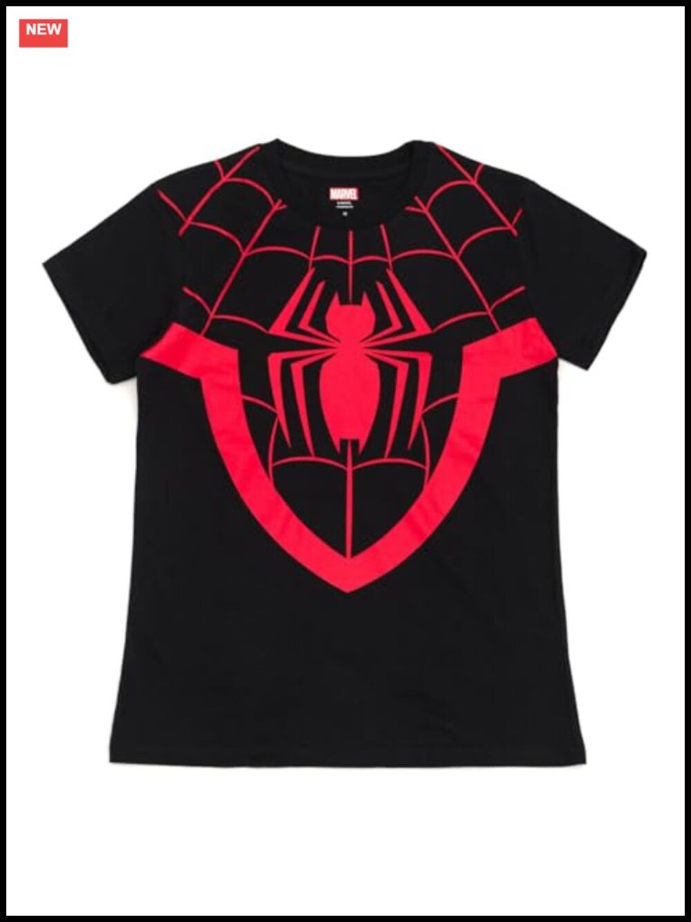 Marvel Miles Morales Spider-Man Short Sleeve Graphic Tee